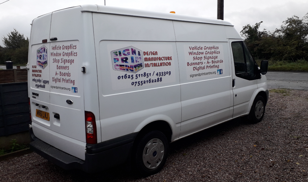 vehicle sign printing